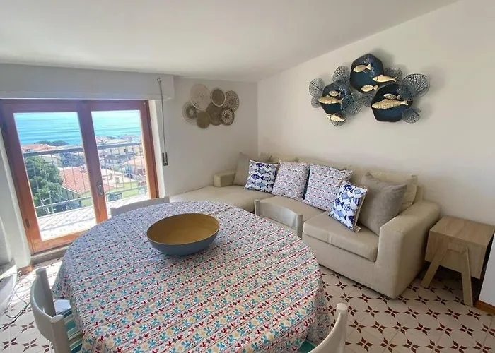 Attico Orizzonte, Air Con E Splendida Vista Un T2810 شقة *